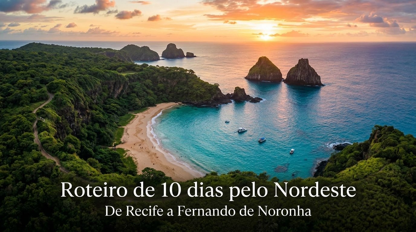 roteiro de 10 dias pelo Nordeste