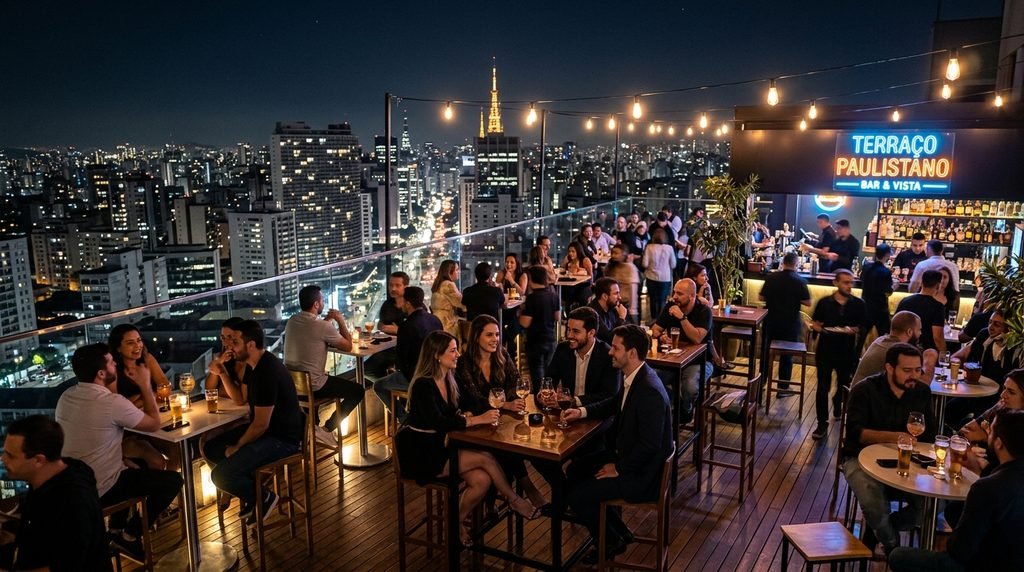vida noturna em Sao Paulo